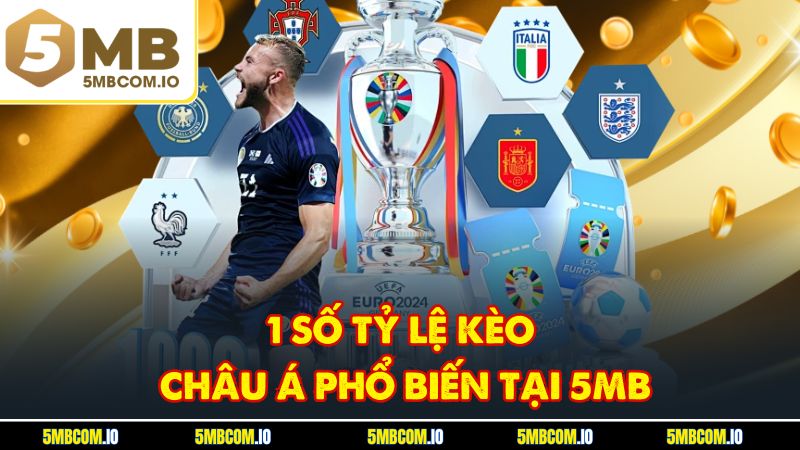 1 số tỷ lệ kèo châu á phổ biến tại 5MB